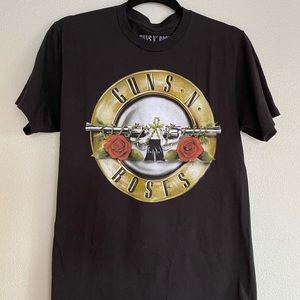 Guns N Roses Short Sleeve Graphic T-Shirt Black Size Small